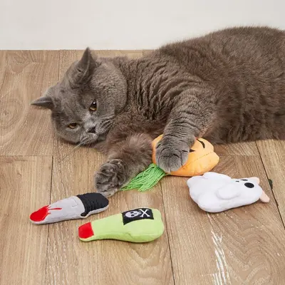 Halloween Catnip Toys for Cats, Relieves Boredom