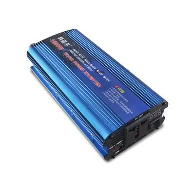 Araç İçi İnvertör 12V 24V 48V 220V 500W 1200W 1600W 2200W Yüksek Güç Dönüştürücü - 4