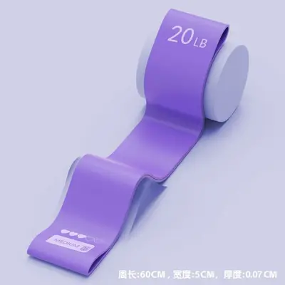瑜伽弹力带健身神器拉力带运动训练拉伸背部肩膀伸展臀部训练家用 - 9