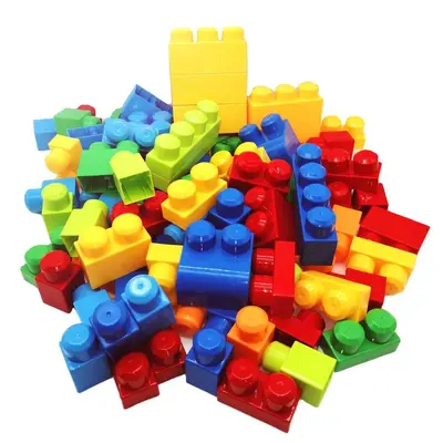 Büyük Parçalı Blok Seti 88 Parça Çocuk DIY Yapı Oyuncağı - 6