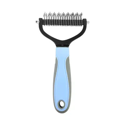 Pet detangling comb for dogs and cats, deshedding grooming comb - 6