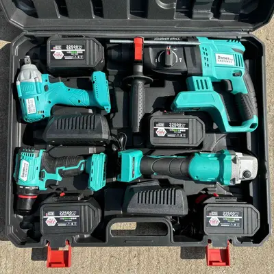 Dayi brushless impact drill 4-piece set with lithium battery - 11