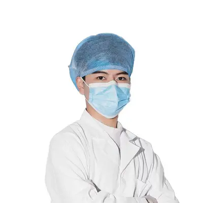 Disposable Medical Surgical Face Mask, Three-Layer, Individually Wrapped, Adult