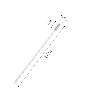 Stainless Steel Straw Cleaning Brush Set, Soft Bristles, Small - 10