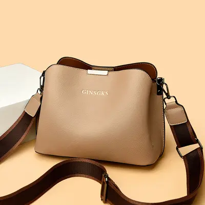 2025 Light Luxury Women's Crossbody Bag, Soft Leather Large Capacity Shoulder Bag - 2