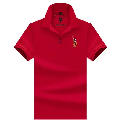 Herren Kurzarm-Poloshirt, einfarbig, feuchtigkeitsableitend - 7