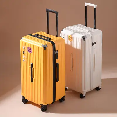 Wulun Large Capacity Trolley Luggage with Universal Wheels Travel Suitcase International Trip 30 Checked Baggage TSA Lock Carry-On Luggage 20 Inch