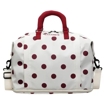 Polka Dot Short-Distance Travel Bag with Single Shoulder Strap - 9