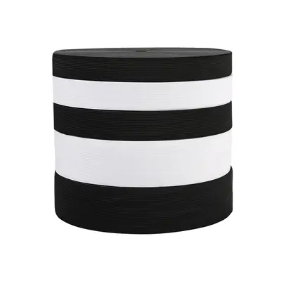 Plain Polyester Knitted Elastic Band for Skirt Waist