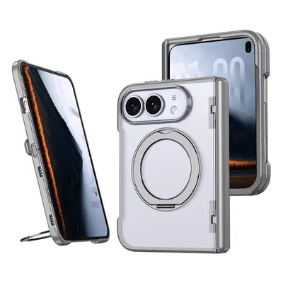 iPhone Duo Handyhülle mit Ständer Feder-Scharnier klappbar - 10