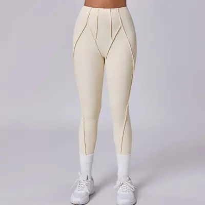 Sport-Yogahose mit 3D-Optik, schmal geschnitten - 11