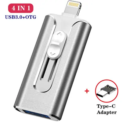 3'ü 1 Arada Telefon USB Bellek 1TB, Android ve Apple Uyumlu - 11