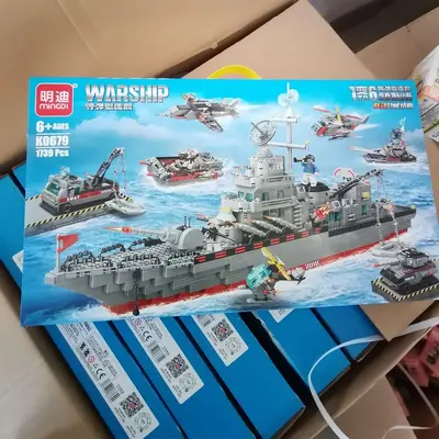电商尾货清仓兼容乐乐兄弟拼搭积木儿童益智玩具摆件批发包邮 - 13