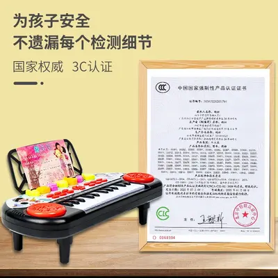 儿童益智早教入门级多功能电子琴仿真琴键男孩女孩初学者音乐玩具