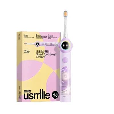 Новая электрическая зубная щётка New Smile Plus Q20 для детей от 3 до 12 лет, с костной проводимостью, Bluetooth и приложением, цифровая зубная щётка - 6