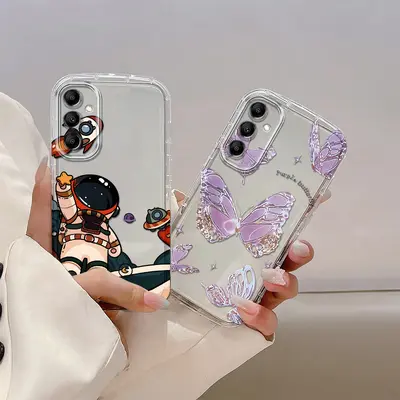 Samsung A54/A34/A24/A33/A14 clear case, shockproof protection