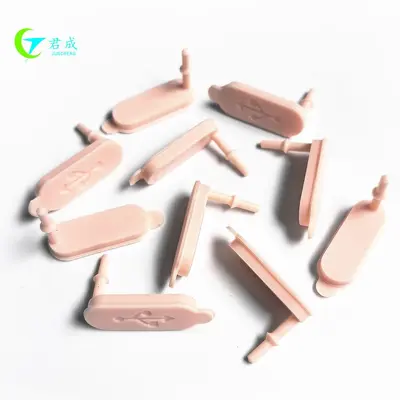USB Typ-C 20x7 Silikon Staubkappe Ladeanschluss wasserdicht Kunststoff