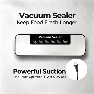 Vacuum sealer fully automatic food packaging dry and wet use - 10