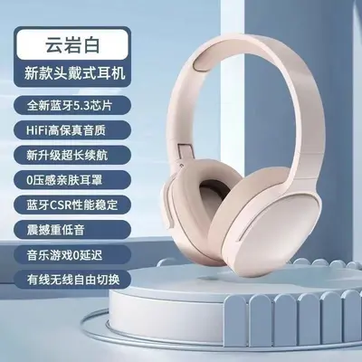 Retro Over-Ear Headphones, Wireless, Noise Cancellation - 7
