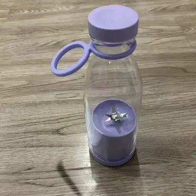 USB rechargeable fruit juicer, 6-blade, portable - 10