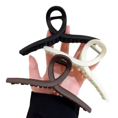 Beliebte Haarklammer Hai Haarspange dickes Haar Trend Bänder Haarklammer Hinterkopf modische einfache Haarspange Großhandel