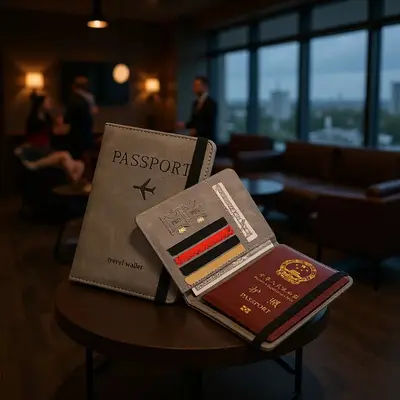RFID pasaport çantası, hırsızlık önleyici