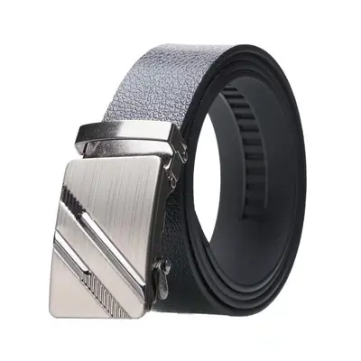 New men's automatic buckle belt aviation street booth belt running pants belt manufacturer wholesale in stock large quantity