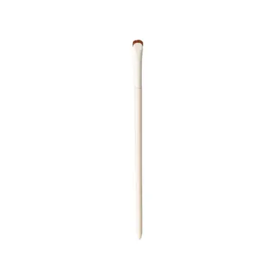 Porcelain White Crescent Eyeliner Brush with Angled Thin Tip - 11