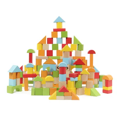 Wooden Particle Assembly Building Blocks, Educational Toy for Baby Boys - 6
