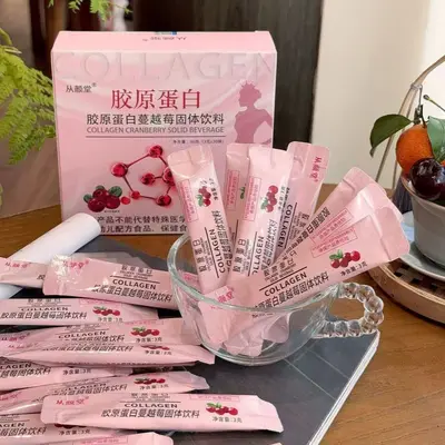 Kollagenpulver Cranberry, 30 Portionsbeutel - 3