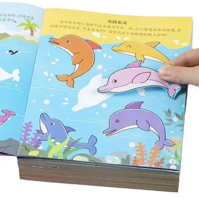 Children's Animal Sticker Book for Ages 2-6, Early Learning - 5