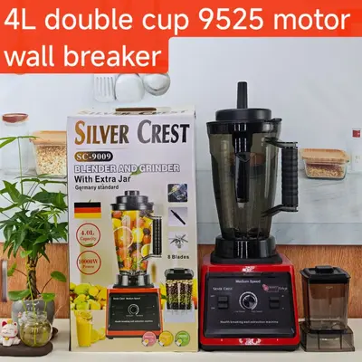 跨境4L8in1blender商用不锈钢大功率纯铜搅拌机绞肉碎冰榨汁机 - 7