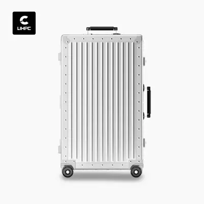 All-aluminum magnesium alloy high-quality premium business travel luggage suitcase 20-inch carry-on trolley 26-inch large capacity three-seven opening - 8