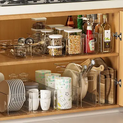 Cabinet and Refrigerator Storage Box Set
