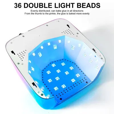 96W UV nail dryer, smart wireless light therapy - 4