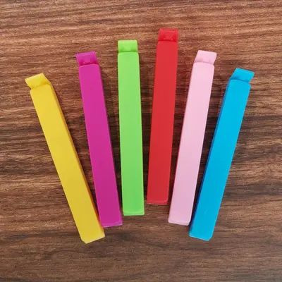 Üretici toptan karikatür gıda koruma sızdırmazlık klipsi boyutu isteğe bağlı plastik çay aperatif sızdırmazlık klipsi baskılı LOGO - 9
