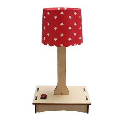 DIY Seven-Color Small Desk Lamp, Science and Tech Making Kit for Primary School Kids - 8