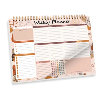 B5 Weekly English Planner Spiral-Bound Study Notebook - 6