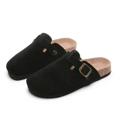 Women's Couple Cork Slippers, Plus Size, Casual Half-Slippers
