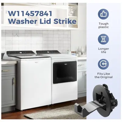 Washing Machine Door Lock, Compatible with W11457841 / W11091027