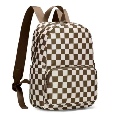 Polyester-Rucksack mit Rautensteppung, Reiserucksack - 8