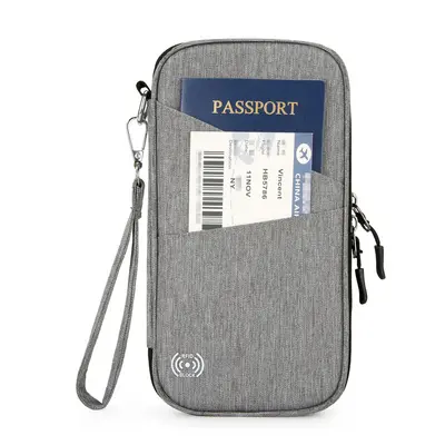 RFID-Reisepass-Schutzhülle, Reisedokumentenorganizer - 8