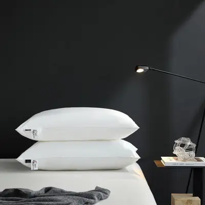 Five-Star Hotel Pillow Insert, Full Cotton, Anti-Feather, Washable - 7