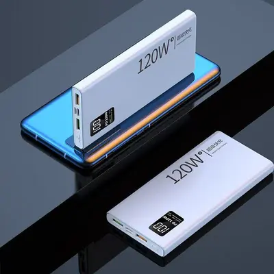 3C Certified Super Fast Charging 20000mAh Power Bank Large Capacity Bidirectional Fast Charging Digital Display Mobile Power Supply - 7