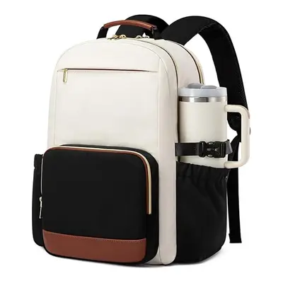 Women's Laptop Backpack for Short Trips, Large Capacity Lightweight Travel Organizer Bag