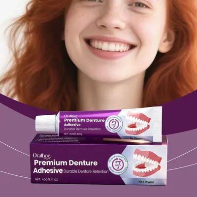 ORALHOE Prothesenhaftcreme, natürlicher Halt
