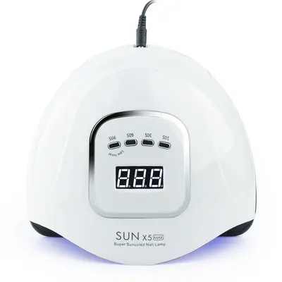 SUNx5 MAX Jel Oje ve Tırnak Uzatma İçin UV Lambası, Hızlı Kuruyan Tırnak Kürleme Jel Lambası. - 7