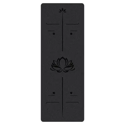 Odorless PU Rubber Yoga Mat, Anti-Slip, Thick, Sweat-Absorbing - 7