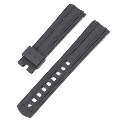 20 mm Rubber Strap Compatible with Omega Seamaster 300 - 7