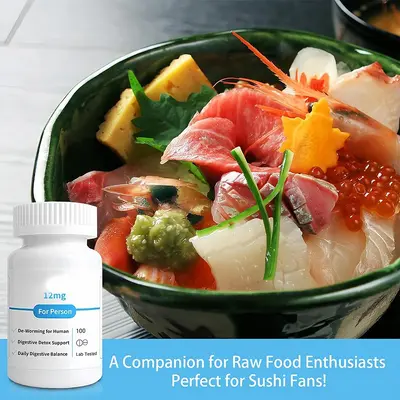 Probiotic Gut Health Tablets 100 Pieces with Fish Oil and Vitamins - 3